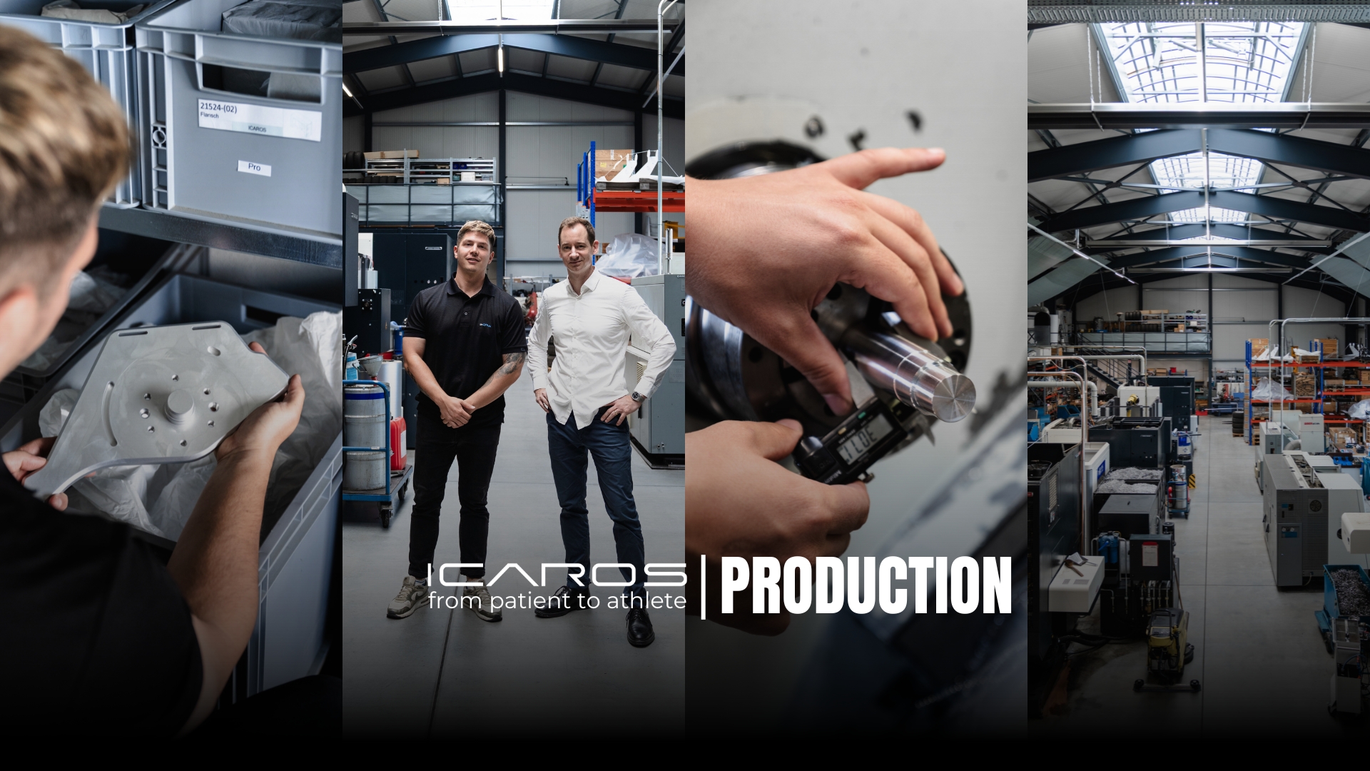 Ein Blick hinter die Kulissen der ICAROS Health-Produktion